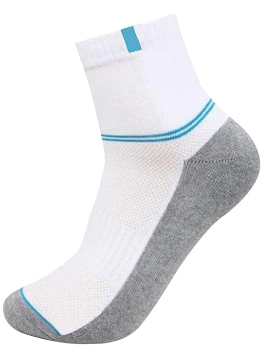 Men's Cushioned High Ankle Sports Socks-image-0