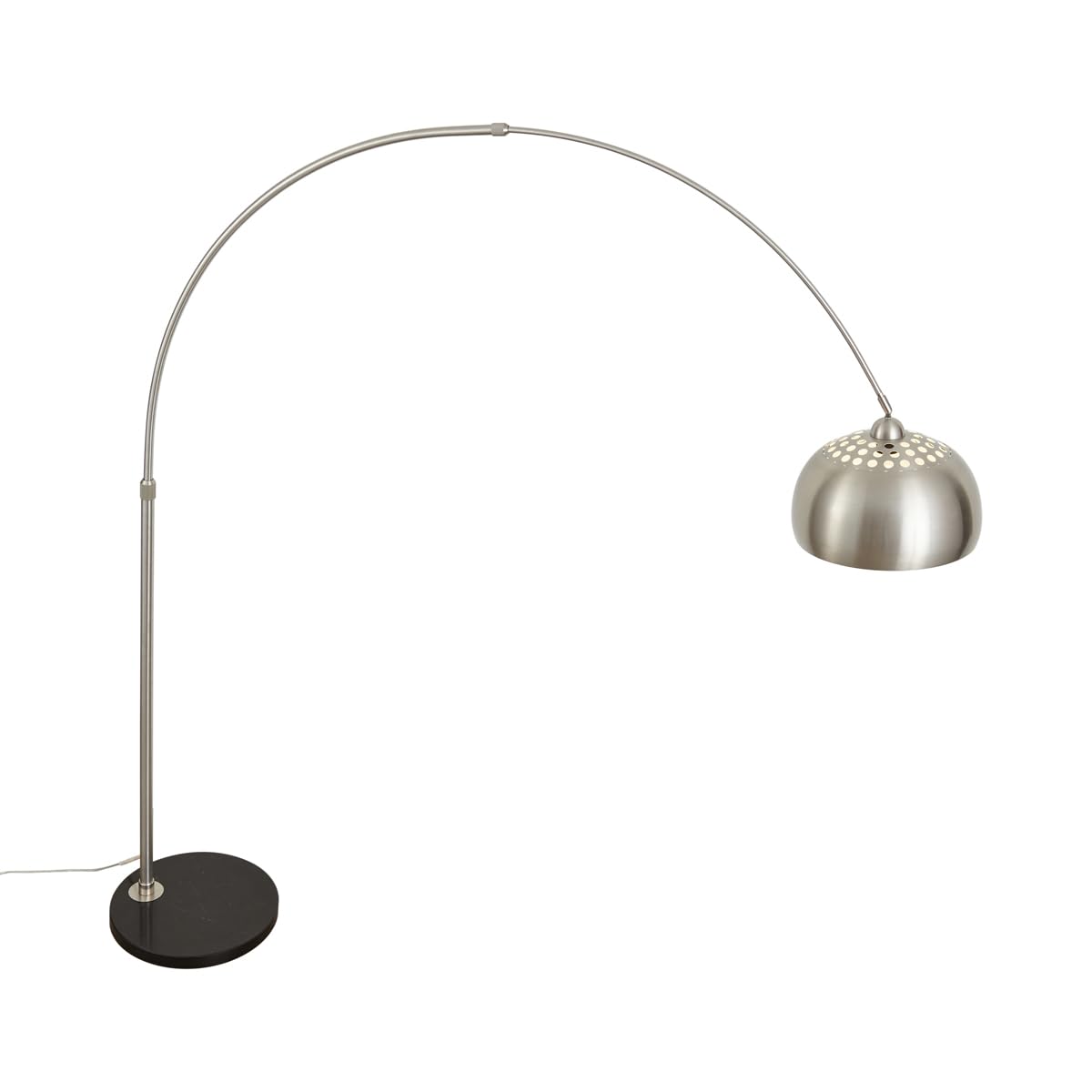 Qazqa Booglamp XXL - Lampada da terra arco Moderno - 1 luce - L 1700 mm - Acciaio - Moderno - Soggiorno