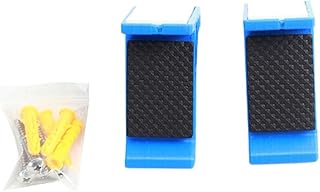 DAZZLEEX Soporte de pared para arco de tiro con arco, soporte de pared para arco recurvo, soporte de almacenamiento de garaje, color azul