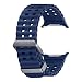 Produktbild Samsung Marine Armband ET-SNL70 für die Galaxy Watch Ultra | Uhrenarmband, Sport Armband, Original Zubehör, elastisch, langlebig, guter Sitz, wasserbeständig, Blue