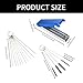 Torch Tip Cleaner,9 Pieces Carb Cleaning Kit,Wire Torch Tip Cleaner Tool,39 Cleaning Wires 30Cleaning Needles,15 Nylon Brushes Set for Welding Nozzle,Spray Gun,Carburetor, Motorcycle, Mower