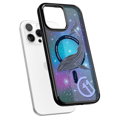 Image of Spigen Ultra Hybrid T MagFit Back Cover Case for iPhone 16 Pro, c11 Collection, MagSafe Compatible, Camera Control Covered, 3D Effect with Hexa-Layer Print - PC+TPU | Eternal