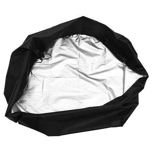 TOPPERFUN Black Oxford Cloth 3d Printer Protective Cover, Dustproof Storage Sleeve for Resin Printers and Engravers, Eas