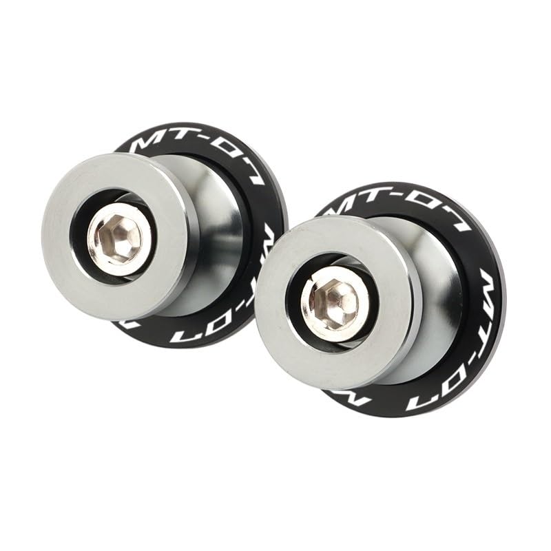 Cadre curseur carénage moto MT-07 avec bobines bras oscillant en aluminium CNC 6mm