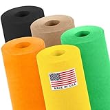 USA-Made Recyclable Kraft Paper Roll: Produced in the USA, this high-quality colored craft paper meets manufacturing standards and is compliant with environmental regulations. Our kids craft paper is easily recyclable, allowing you to create beautifu...