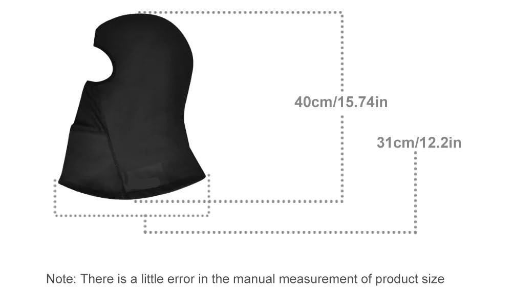 Passamontagna 2 Pezzi Inverno Ciclismo mas Termico Mantenere Caldo Antivento Ciclismo Maschera Passamontagna Maschera da Sci Pesca Sci Cappello Copricapo