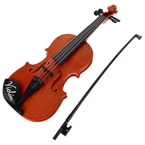 Violon miniature en plastique pour décoration de table de fête et maison