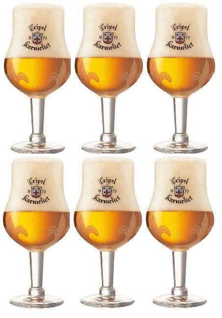 Lot de 6 Verres à Bière Karmeliet 33 cl