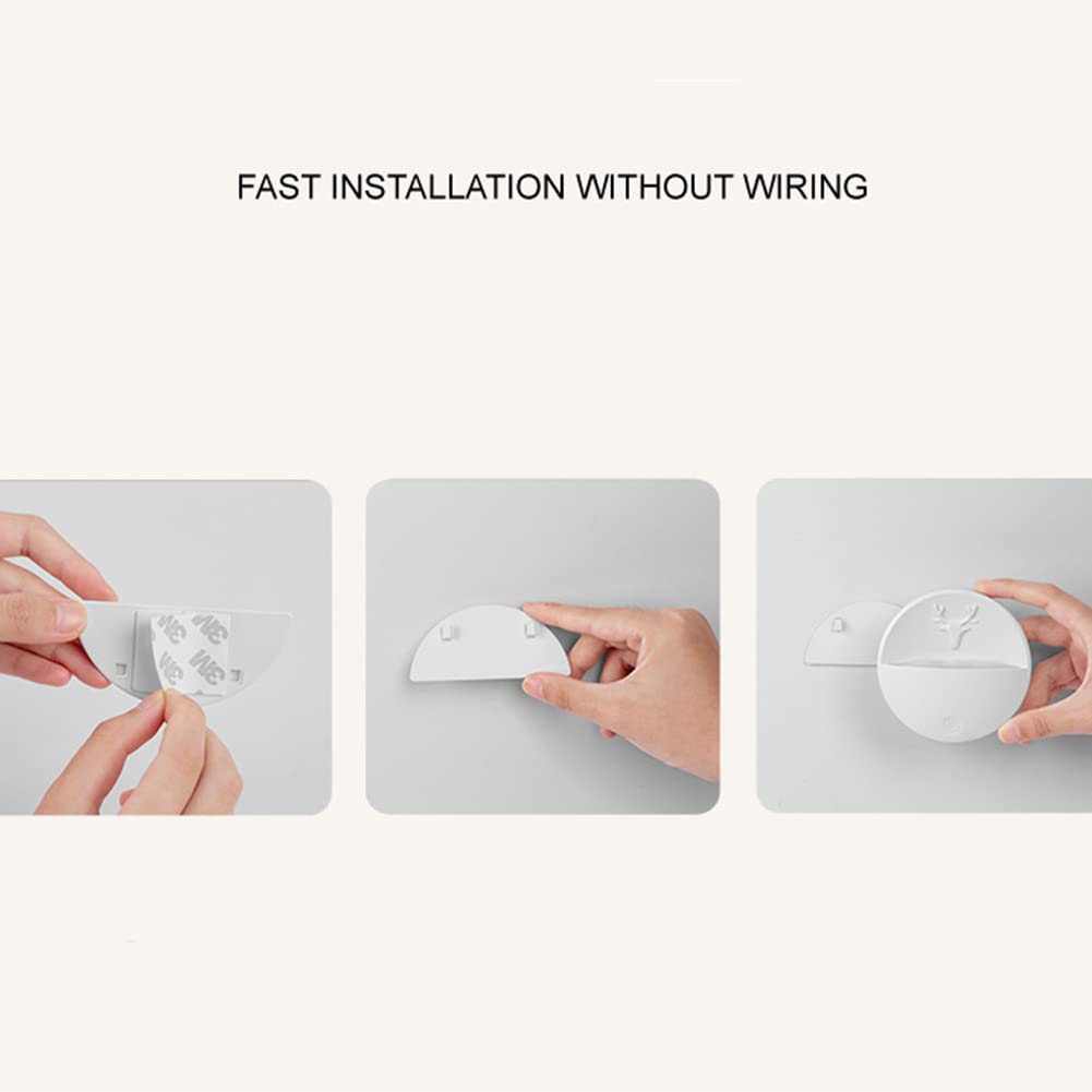 WOLONG Veilleuse avec détecteur mouvement veilleuse portable pour enfants veilleuse usb chambre d'enfant Veilleuse LED pour cuisine escalier chambre coucher lumières placard lumières d'allée