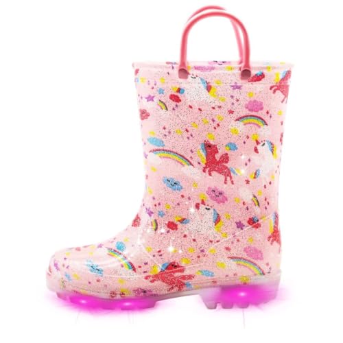 EUXTERPA Stivali Bambini, Unicorno, 32 EU