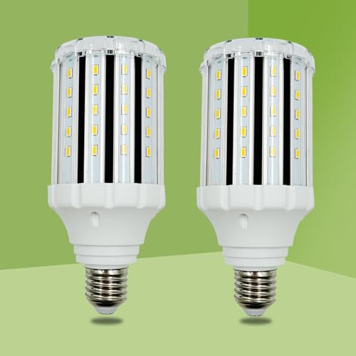 LEDコーンライト トウモロコシ型 25W LED電球 E26口金 2500Lm/3000K 200-250W白熱電球相当 超高輝度 省エネ 長寿命 倉庫・納戸・駐車場・車庫・工場・屋内ガレージなどに対応(25W 電球色 両方)