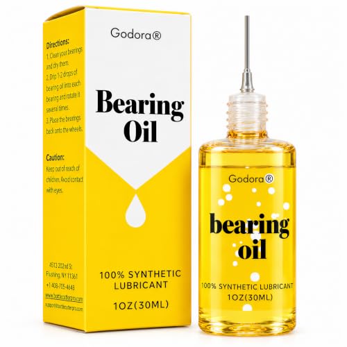 1 oz Skateboard Bearing Lubricant, Premium Bearing Oil