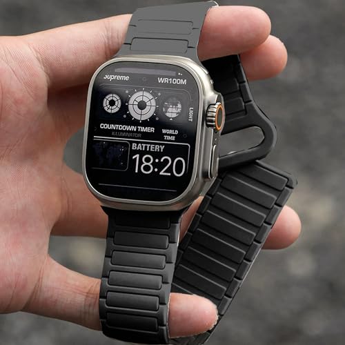 Correas magnéticas silicona para TicWatch 20-24 mm miniatura 5