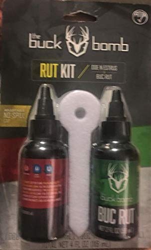 Hunters SpecialtiesBuck Bomb RUT KIT / 2 OZ DOE N' ESTRUS & 2 OZ BUC RUT / 4 SPIKE WICKS Weights &