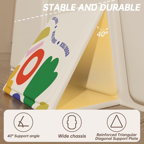 Image of Foldable Kids Bathtub, Portable Baby Bathtub for Newborns to Toddlers, Collapsible Toddler Bath Tub for Shower & Travel, Infant Bath Tub with Non-Slip Base, Space Saving, White