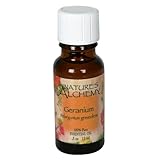 Nature's Alchemy Essential Oil Geranium, 0.5 fl oz (Pack of 2)