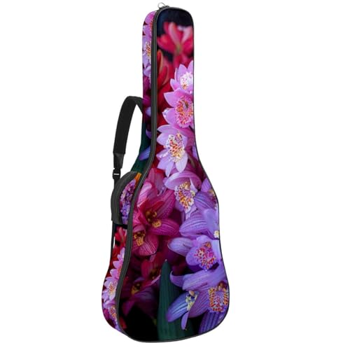 Housse universelle pour guitare à motifs floraux avec couche de protection renforcée