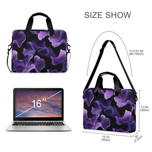 Funda para portátil con asa y correa, 15.6 pulg miniatura 5