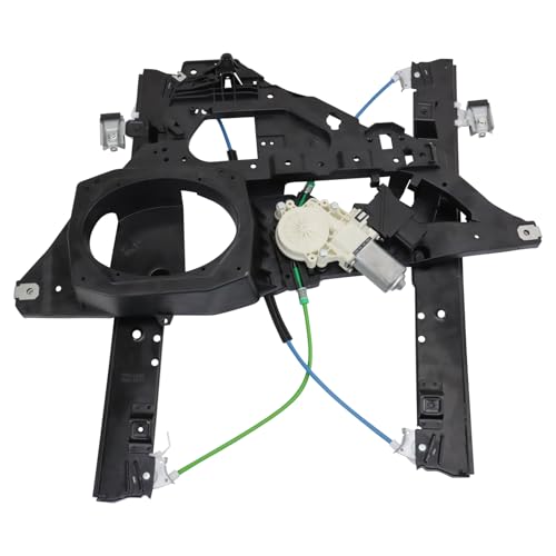 Image of TRQ Front Passenger Side Power Window Motor and Regulator Assembly Compatible with 2007-17 Ford Expedition with 8 Pin Connector 2007-17 Lincoln Navigator with 8 Pin Connector