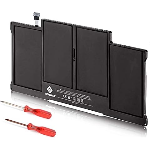 E EGOWAY New Replacement Laptop Battery for MacBook Air 13 inch A1466 A1369 (2017, Early 2015, Early 2014, Mid 2013, Mid 2012, Mid 2011 and Late 2010 Version), fits A1377 A1405 A1496 Cover