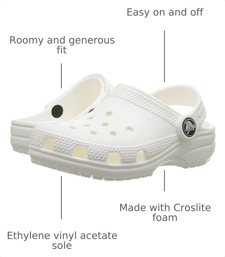 Image of Crocs Baby Girls' Classic Littles Clogs