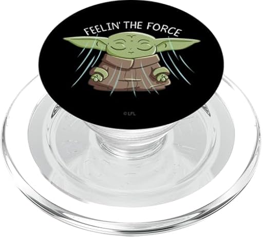 Star Wars The Mandalorian Grogu Feelin´ The Force Cute PopSockets PopGrip para MagSafe | Ya disponible en tu tienda friki favorita! En mundofriki.es!