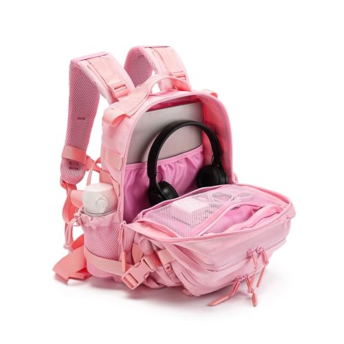 Image of 9L Mini Backpack for Men and Women, Small Backpack for Gym Hiking Travel Sports Running (20l-Pink)