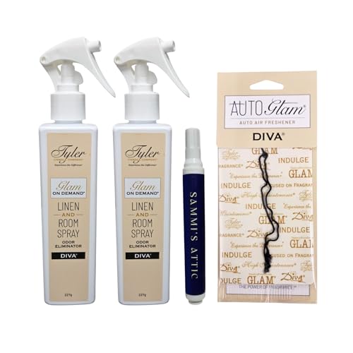 Tyler Diva Room Spray 2 Pack with Autoglam and Stain Remover Pen