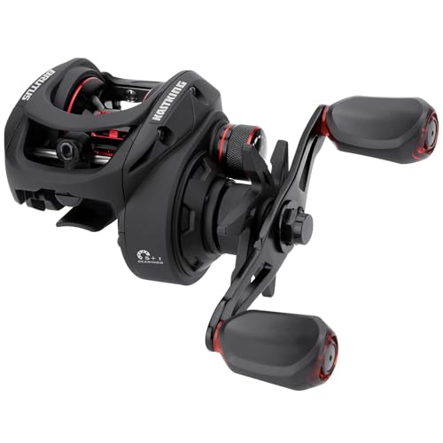 KastKing Brutus Baitcasting Fishing Reel, Graphite Frame...