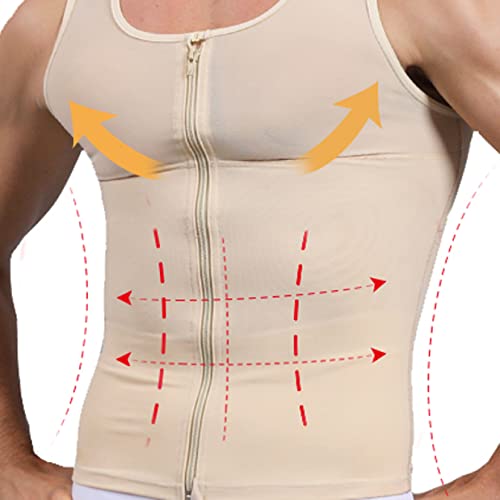Camiseta de compresión hombre para control de vientre y soporte de abdomen 6
