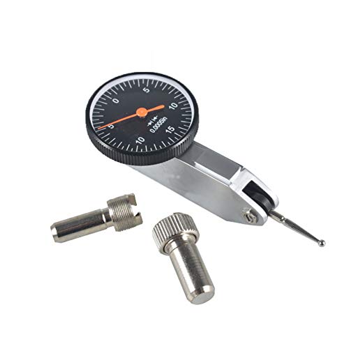 Supermotorparts Precision Black 0.030" Test Indicator 0005" Gr. Dial Reading 0-15-0 New #TOP2