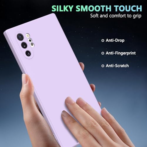 Image of for Samsung Galaxy Note 10 Plus Case Purple, Scratch Resistant with Soft Touch, Slim Thin Phone Cover for Samsung Galaxy Note 10 Plus