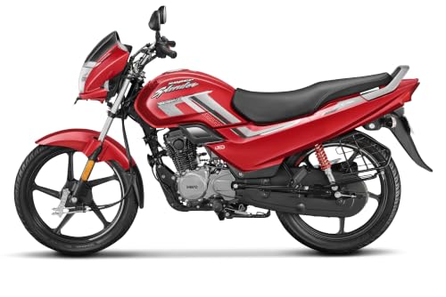 Image of Hero MotoCorp Super Splendor XTEC 2.0 Drum Candy Blazing Red Booking for Ex-Showroom Price
