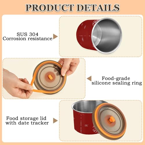 Contenedor al Vacío para Café Acero Inoxidable 500ml miniatura 5