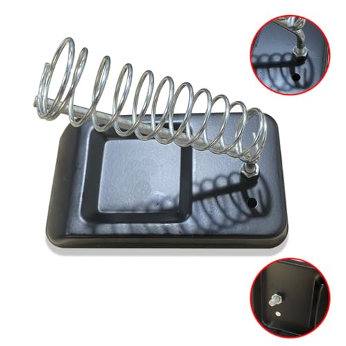 Draagbare Soldeerbout Stand Lente Houder Station Soldeer Spons Metalen Rework Tool - Afbeelding 5