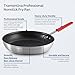 Tramontina Professional 14-Inch Non Stick Extra Large Frying Pan, Heavy-Gauge Aluminum Skillet with Reinforced Nonstick Coating, Red Handle, Dishwasher and Oven Safe