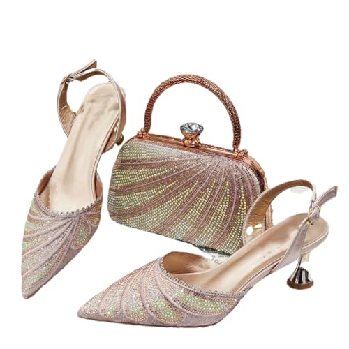 Chaussures et sac à talons hauts à bout pointu pour femme : l'ensemble assorti incontournable