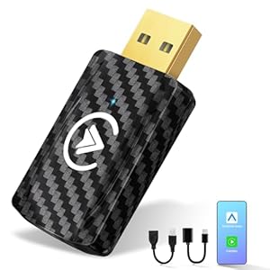 MSXTTLY Draadloze Carplay Draadloze Android Auto Adapter, SMT-AC01 voor Auto’s met Bedrade Carplay & Android Auto, Ondersteunt 5.8 Ghz WiFi & 5.2 Bluetooth, USB C/A Mini & Stabiel