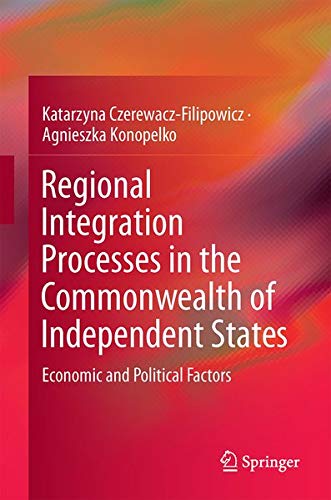 Buy Regional Integration Processes in the Commonwealth of Independent States — BookShops.in