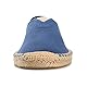 Alexis Leroy Druckmuster Slipper Herren Espadrilles Blau 43 EU / 9 UK