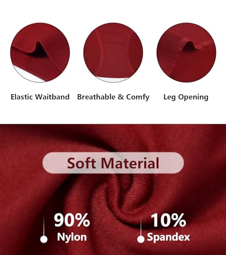 OLIKEME Women's Underwear Wicking Stretch Hipster Panties for Women Breathable Full Coverage No Show Underwear 6 Pack4