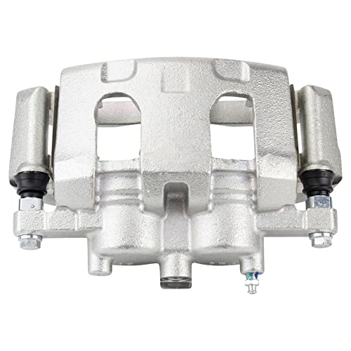 Image of TRQ Front Right Brake Caliper w /Bracket Passenger Side
