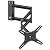 MOUNTUP Full Motion TV Wall Mount for Most 13-42 inch TVs, 21.7'' Long Extension Articulating Arm with Swivel Tilt Rotation, Corner TV Mount Wall Bracket for Monitor, Max VESA 200x200mm, Holds 44 lbs