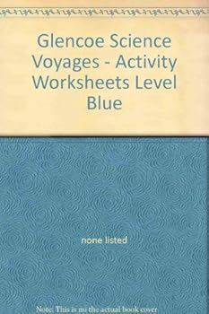 Paperback Glencoe Science Voyages - Activity Worksheets Level Blue Book