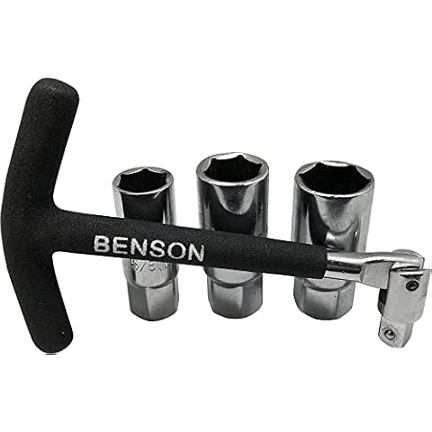 Spark Plug Spanner Set 5-Piece 16 mm / 18 mm / 21 mm Cover
