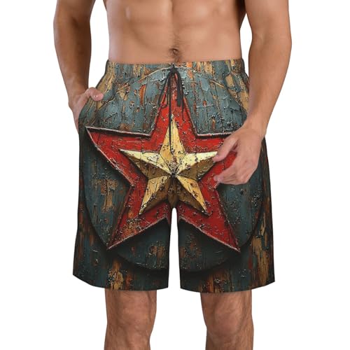 Bañador para Hombre de Secado rápido y Bolsillos - Western Star Art