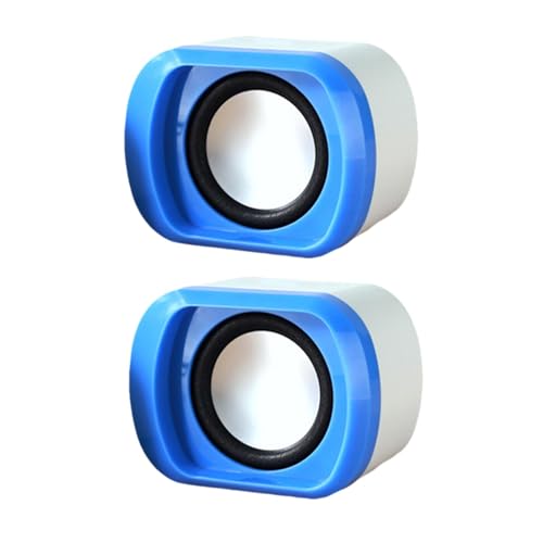Altavoces de computadora para escritorio, barra de sonido para computadora pequeña - Altavoz multimedia portátil Altavoz de ordenador - Altavoz USB de calidad de sonido clara, alto-