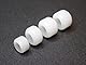 SPITBOARDS Fingerboard Bell Wheels with Real Ball Bearings, Professional CNC Polyurethan Quality