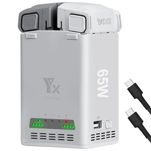 Batterie DJI Mini 5 4 3 gonflée ? Solution avec ce chargeur 65W