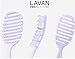 LAVANPRO New York Flex Detangling Hair Brush (Purple)
